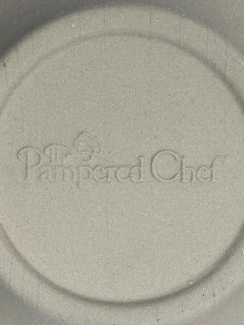 🥚 NEW Pampered Chef Stoneware Microwave Double Egg Cooker Bowl Baker #2202 🥚